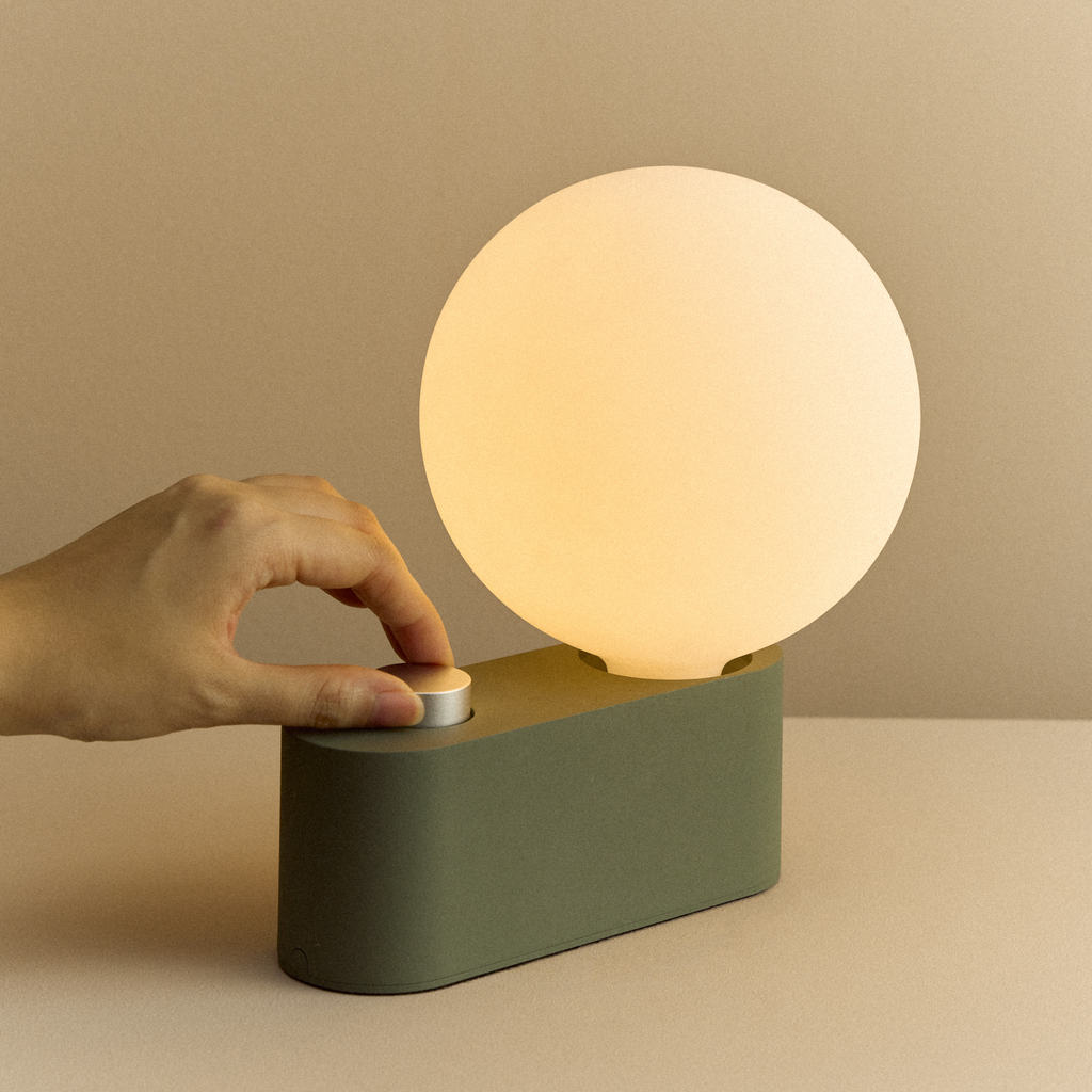 Alumina Multi-Use Lamp in Sage