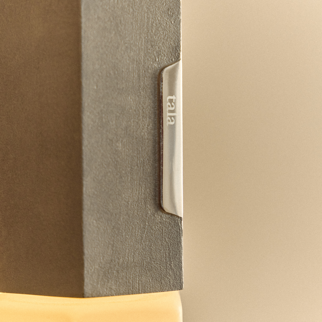 Basalt Nine Pendant in Stainless Steel