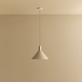 Bower Pendant Light Medium in Oyster White