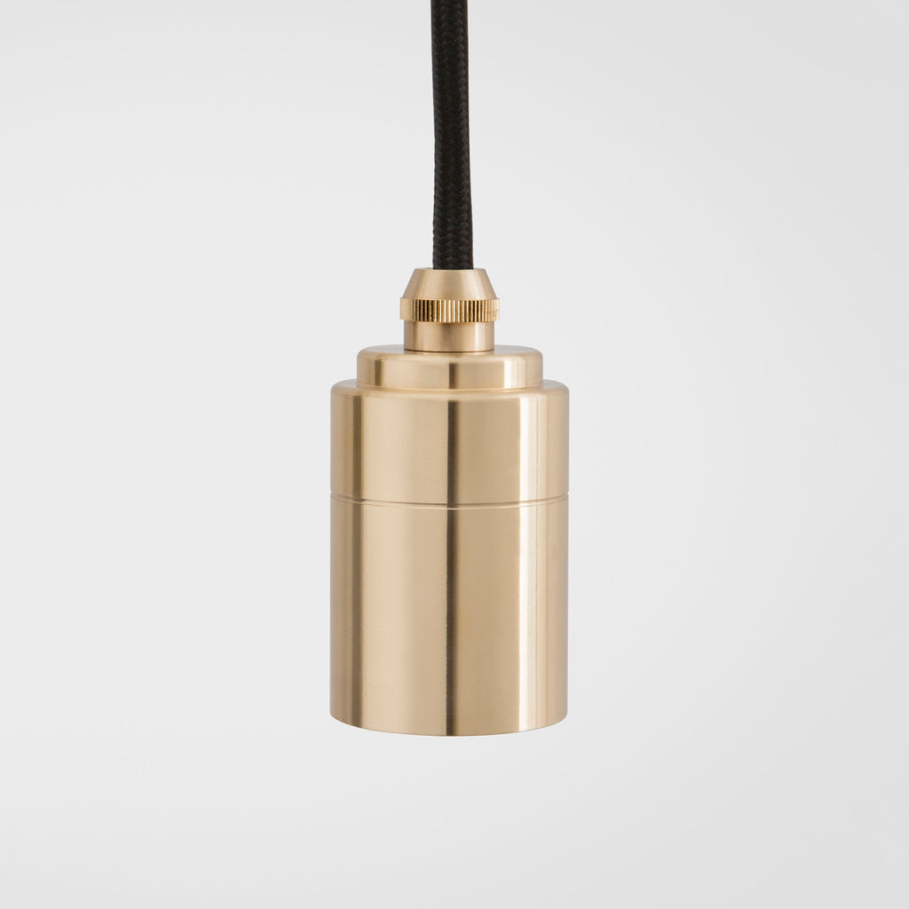 Triple Pendant in Brass