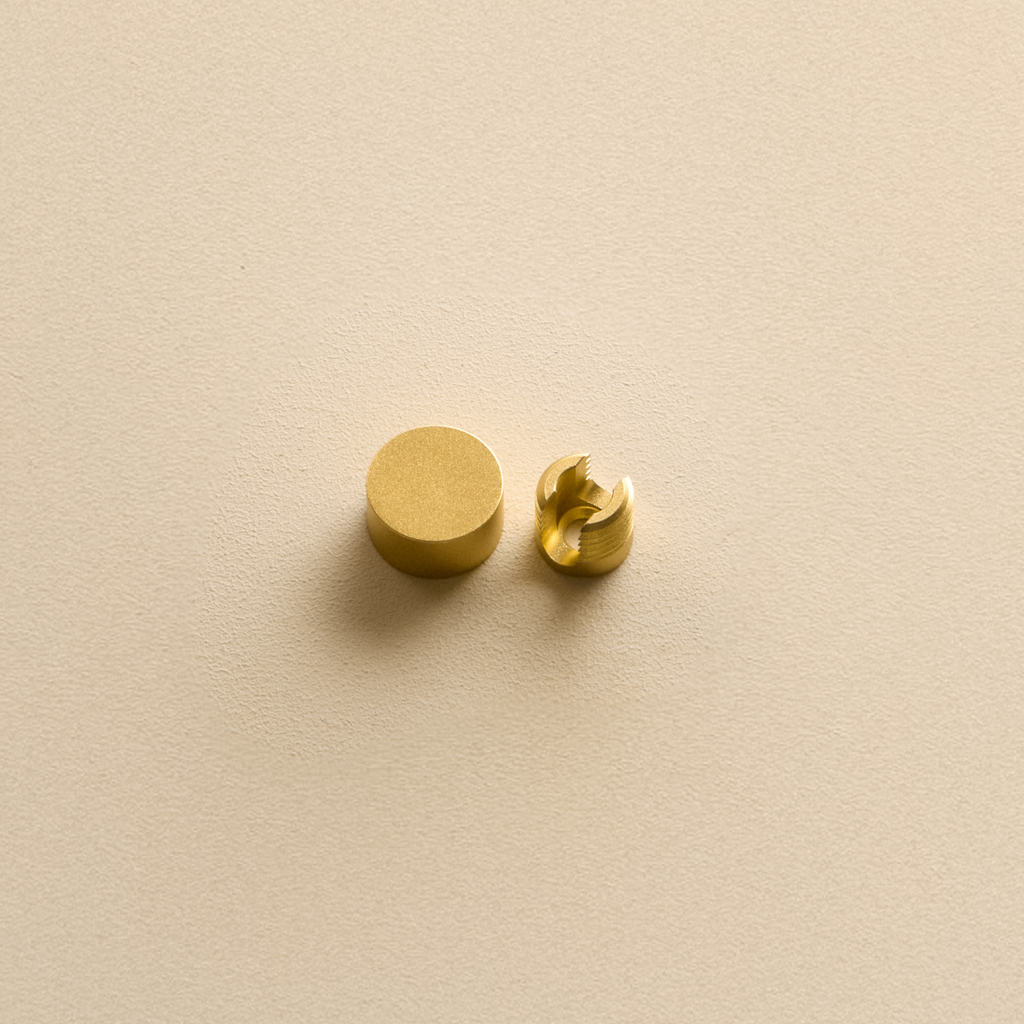 Oval II Plug-In Pendant in Brass