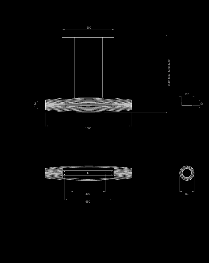 Colonne Pendant 100