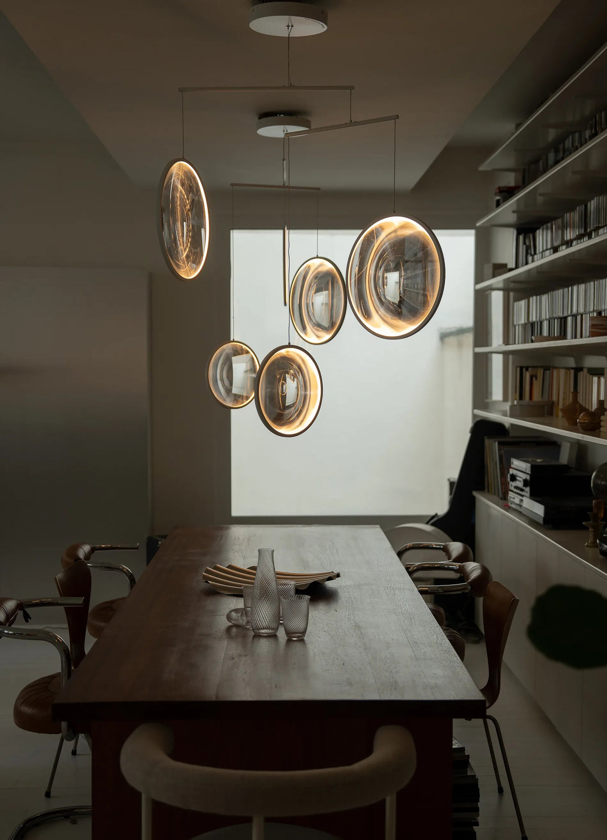Focus x5 LED chandelier – DCW éditions