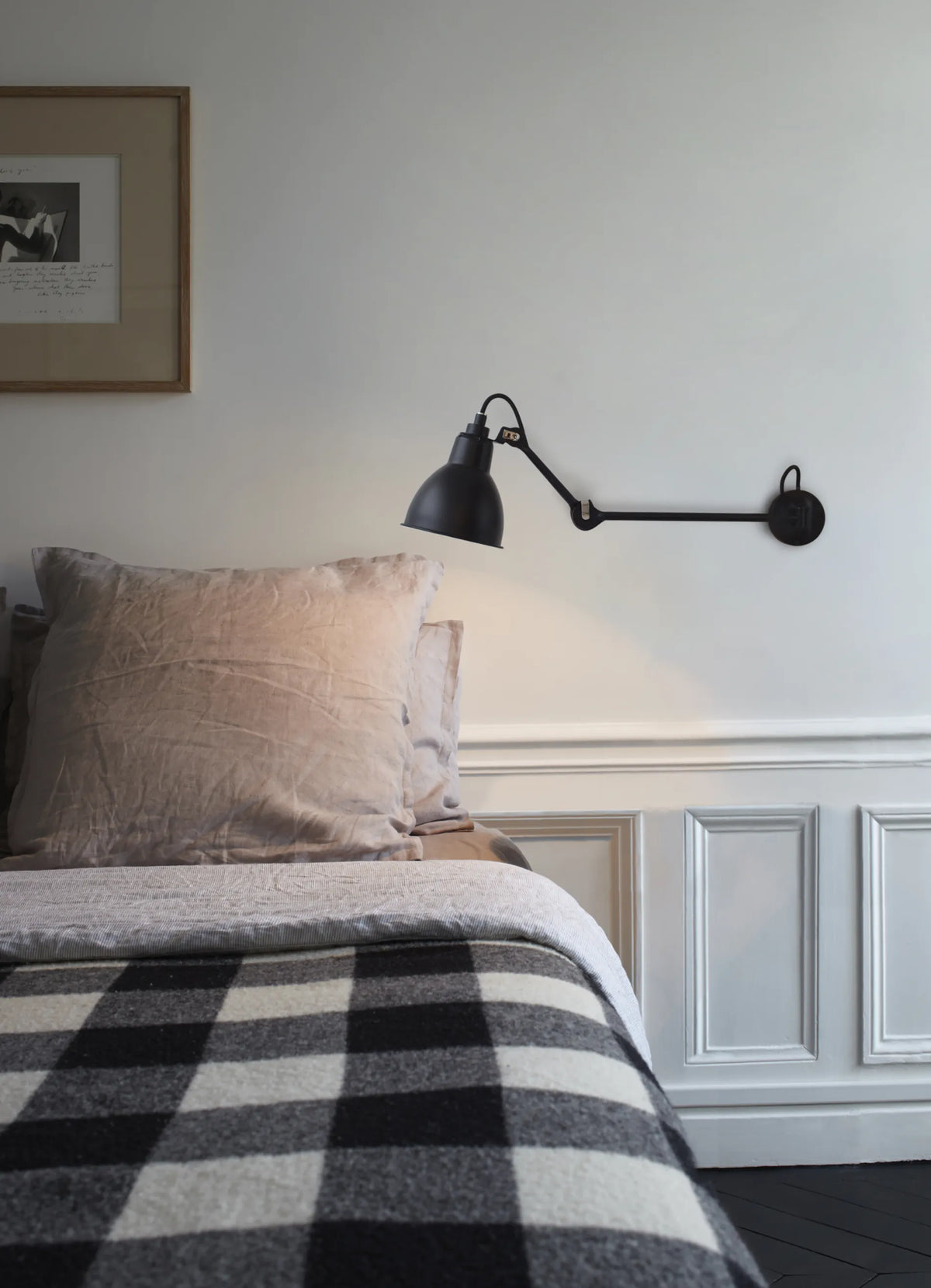 Lampe Gras N°204 L40 wall lamp by DCW éditions