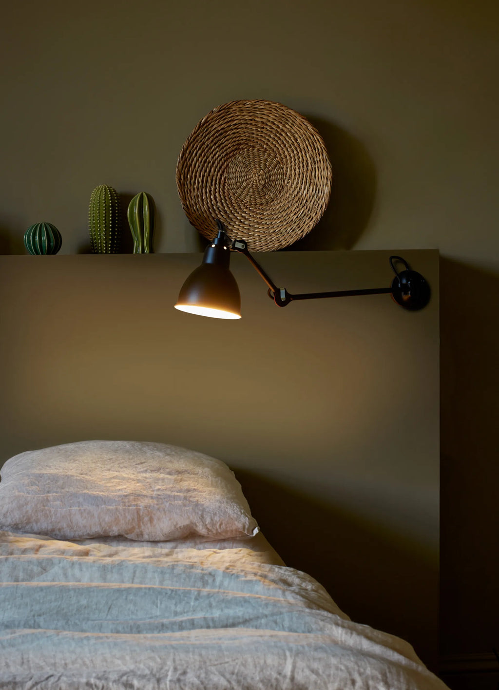 Lampe Gras N°204 L40 wall lamp by DCW éditions