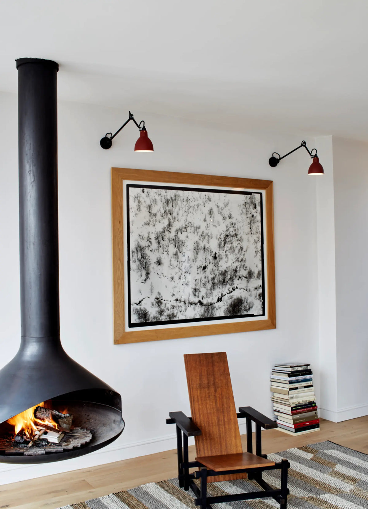 Lampe Gras N°304 L40 Switch wall lamp by DCW éditions