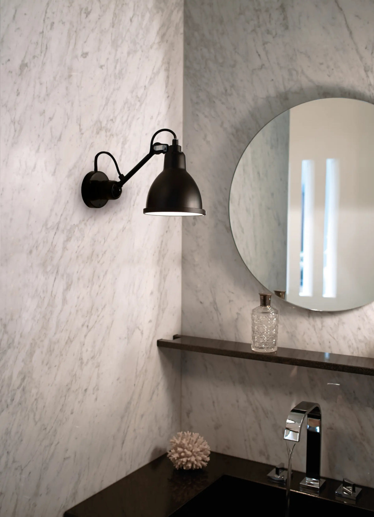 Lampe Gras N°304 Bathroom wall lamp by DCW éditions