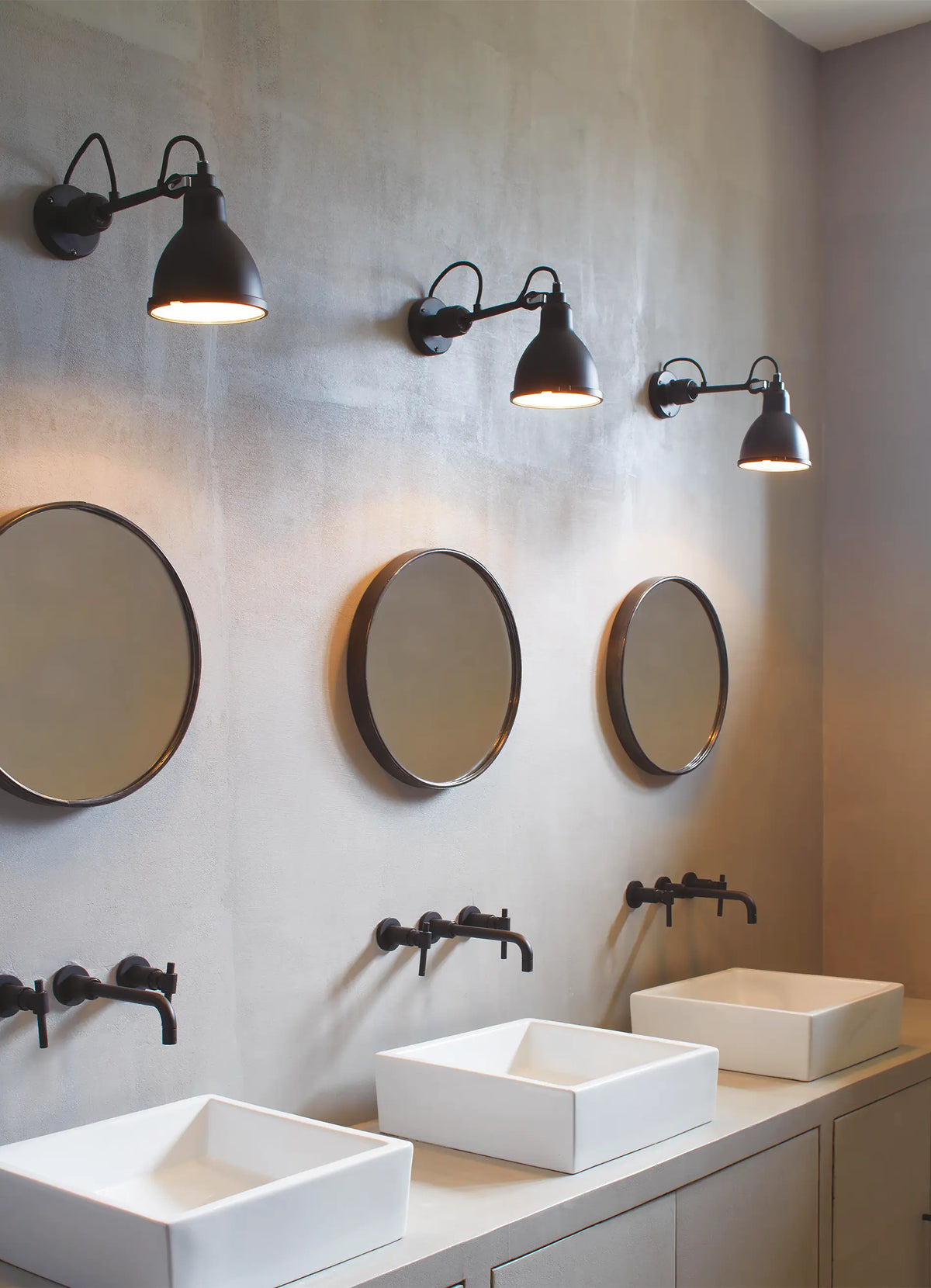 Lampe Gras N°304 Bathroom wall lamp by DCW éditions