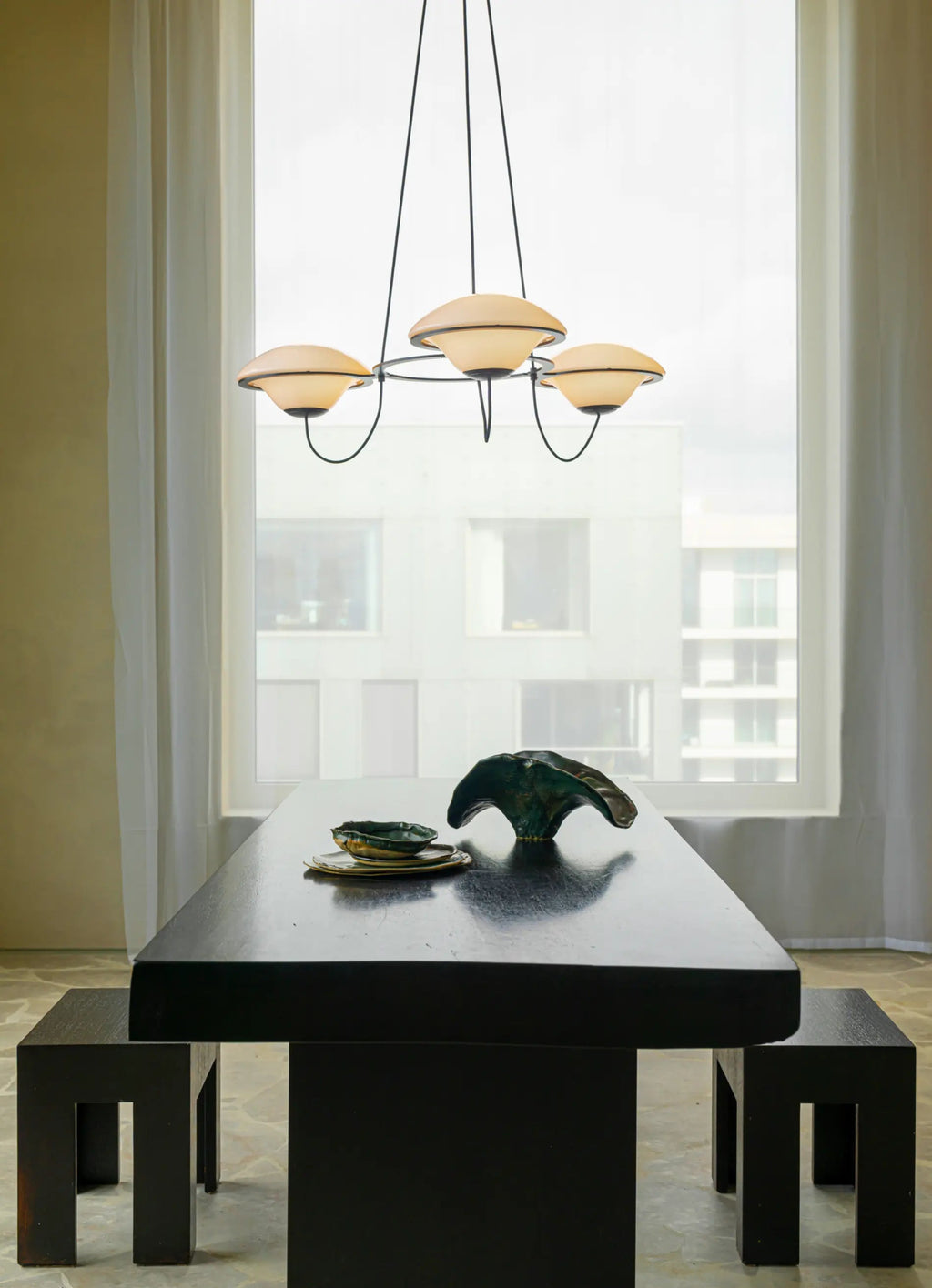 In The Air ×3 pendant lamp – detail view