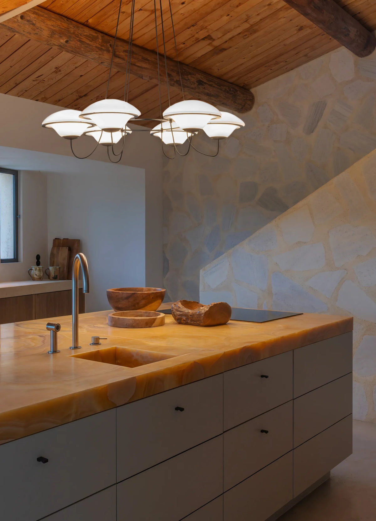 In The Air ×6 pendant lamp – dining room