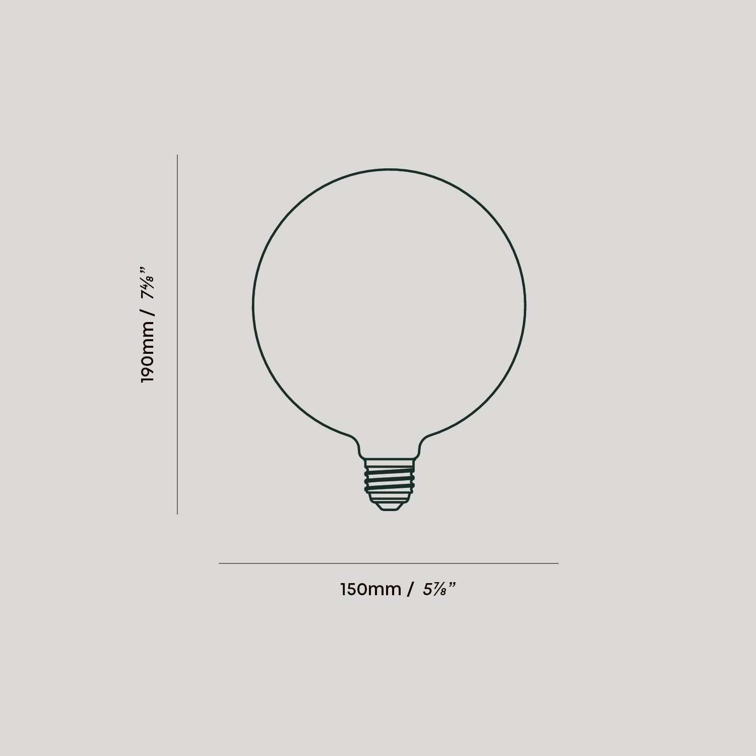 Sphere IV Plug-In Pendant in Graphite
