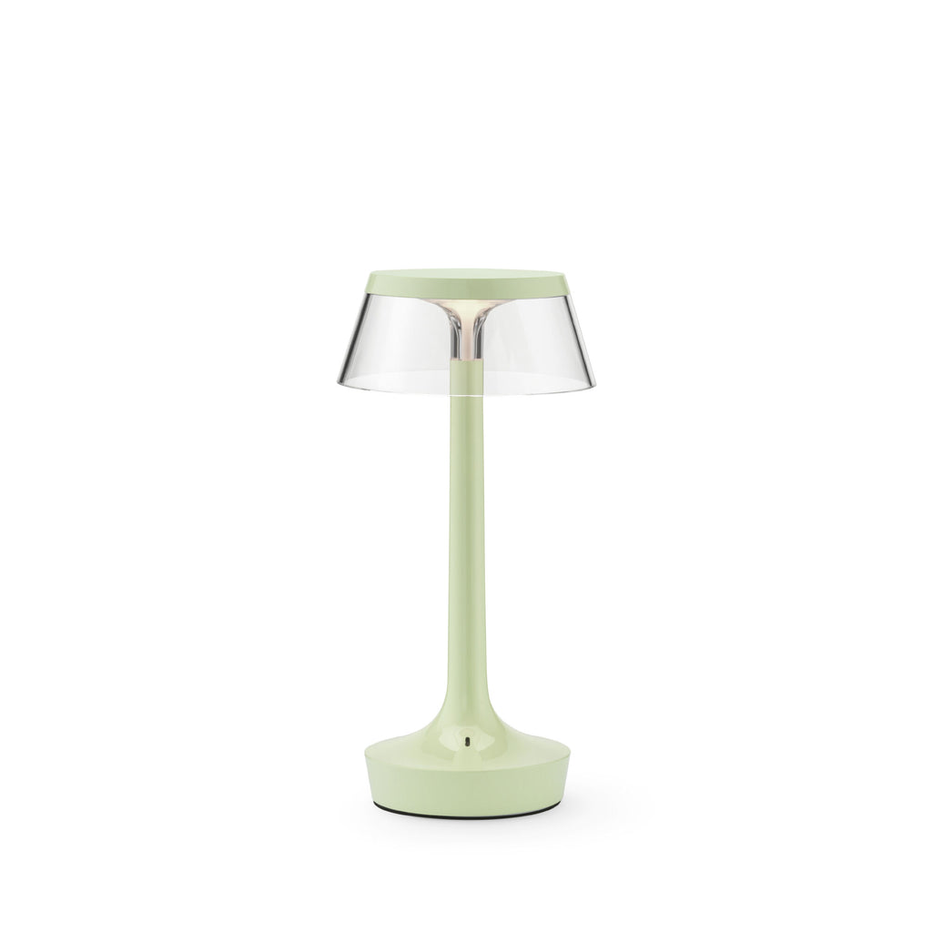 Bon Jour Unplugged table lamp by Flos in Fresh Mint finish