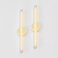 Kilter 1.0 Wall Light in Solid Brass - Set of 2