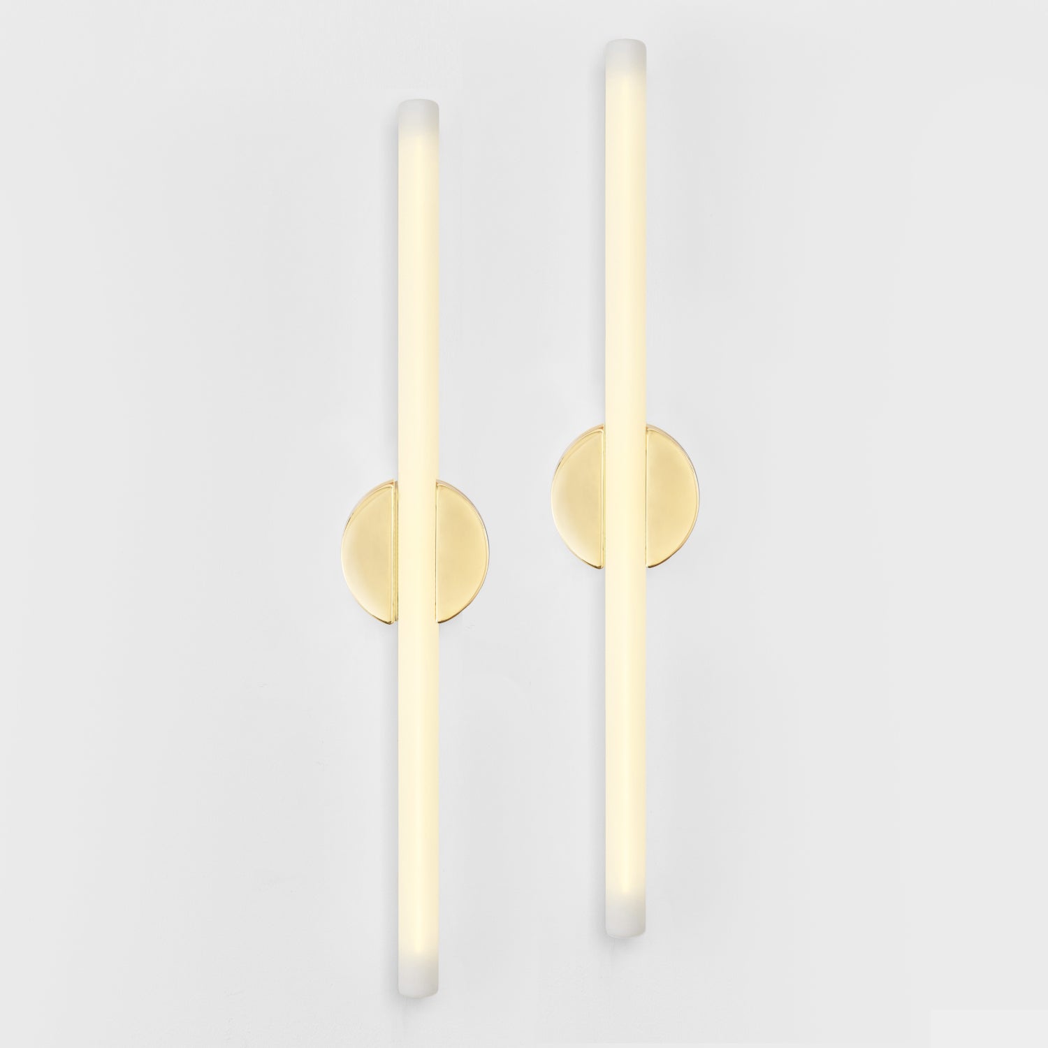 Kilter 1.0 Wall Light in Solid Brass - Set of 2