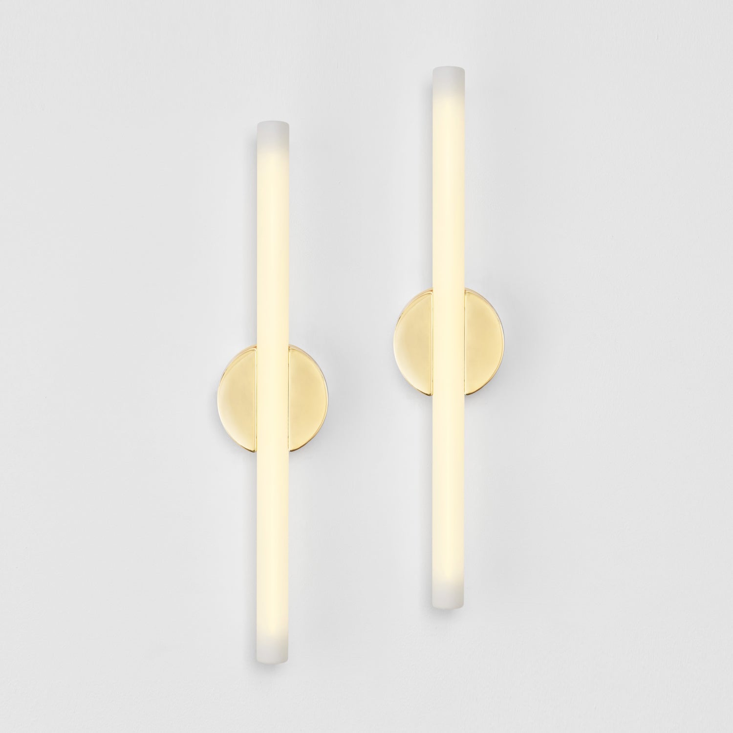 Kilter 1.0 Wall Light in Solid Brass - Set of 2