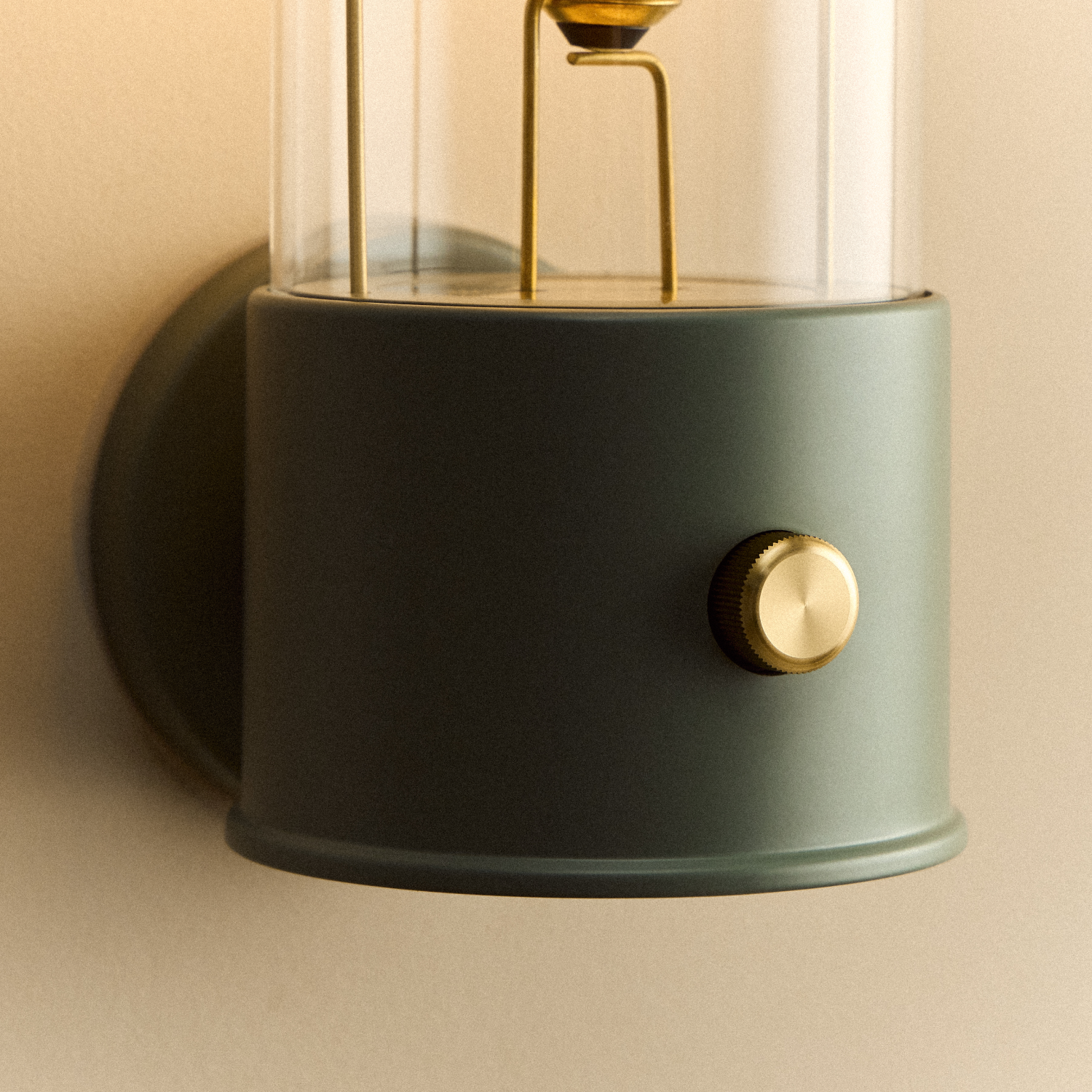 The Muse Wall Light in Pleasure Garden Green