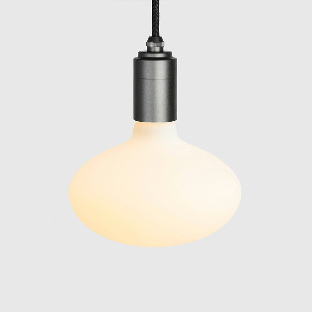 Oval Dim to Warm Pendant Light in Graphite