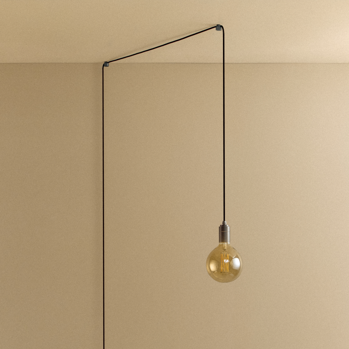 Gaia Plug-In Pendant in Graphite