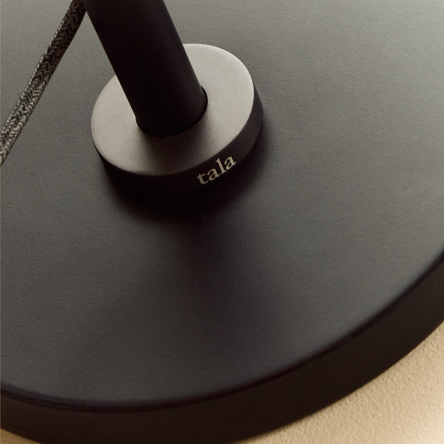 Poise Adjustable Floor Lamp in Graphite + Sphere V