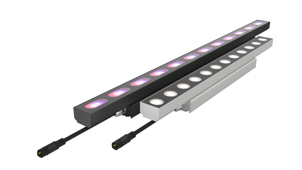 GVA STR10 Series linear LED wall washer and grazer