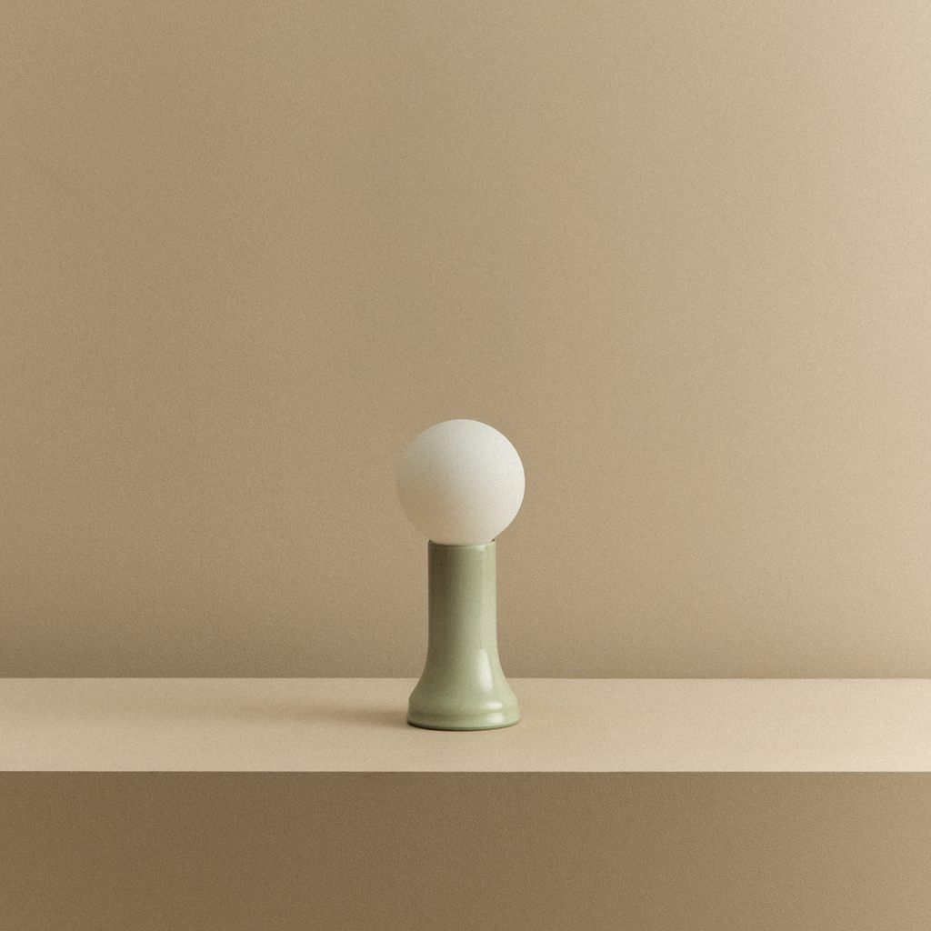 Shore Table Lamp in Sea Green