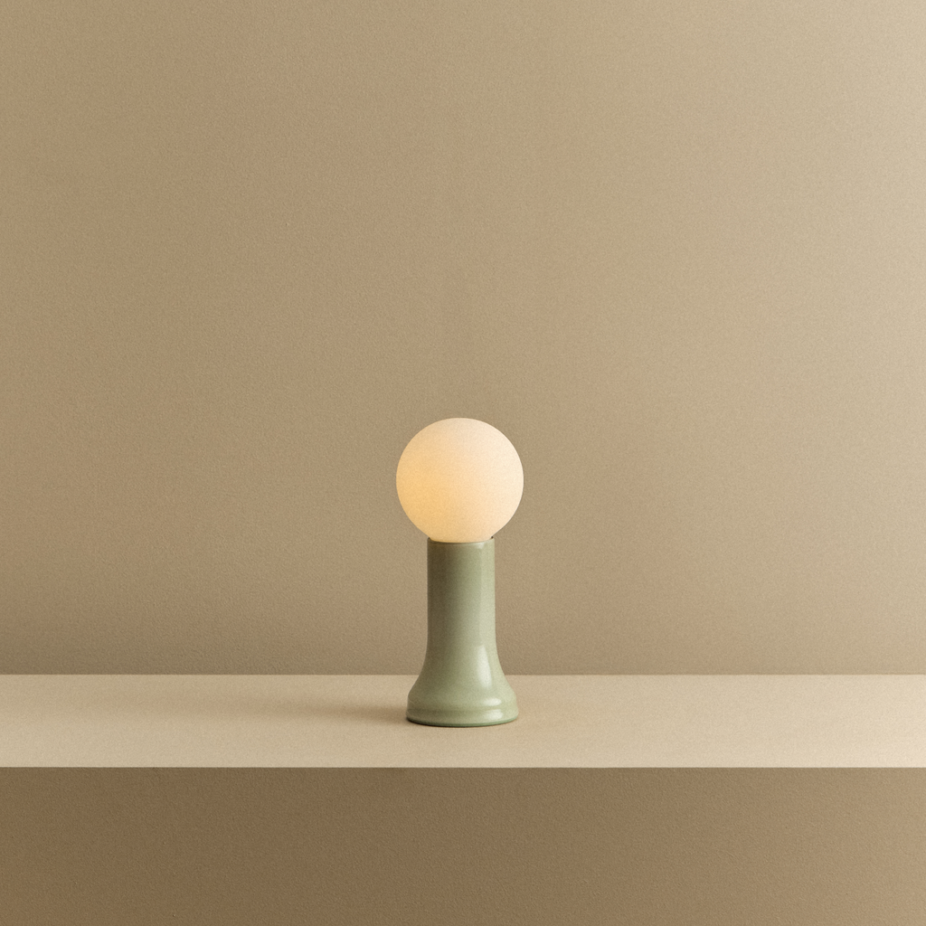 Shore Table Lamp in Sea Green