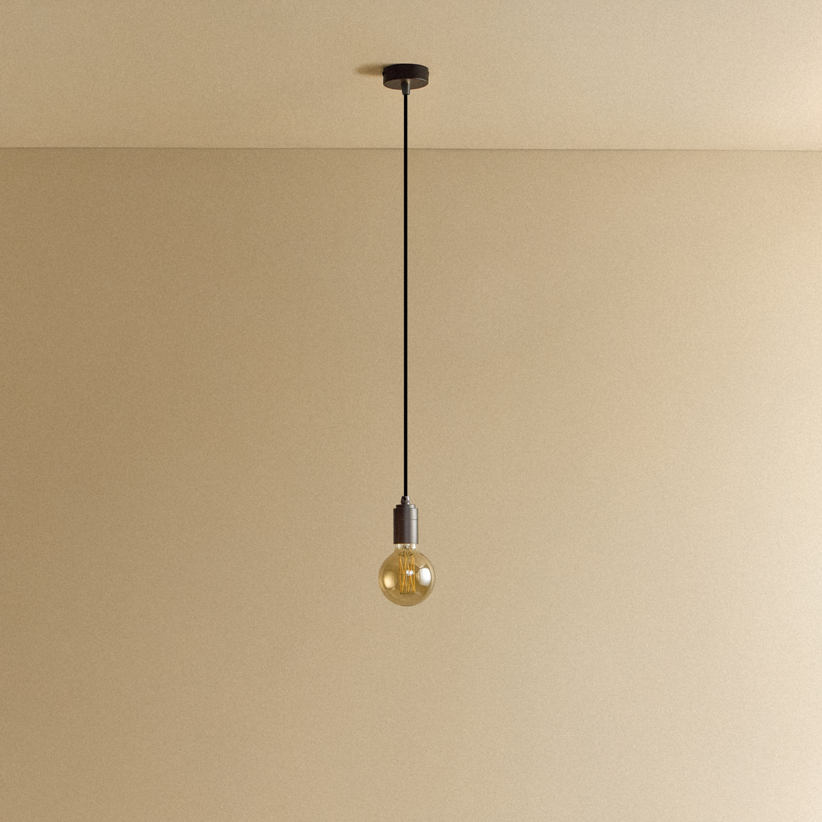 Elva Pendant Light Tinted in Graphite