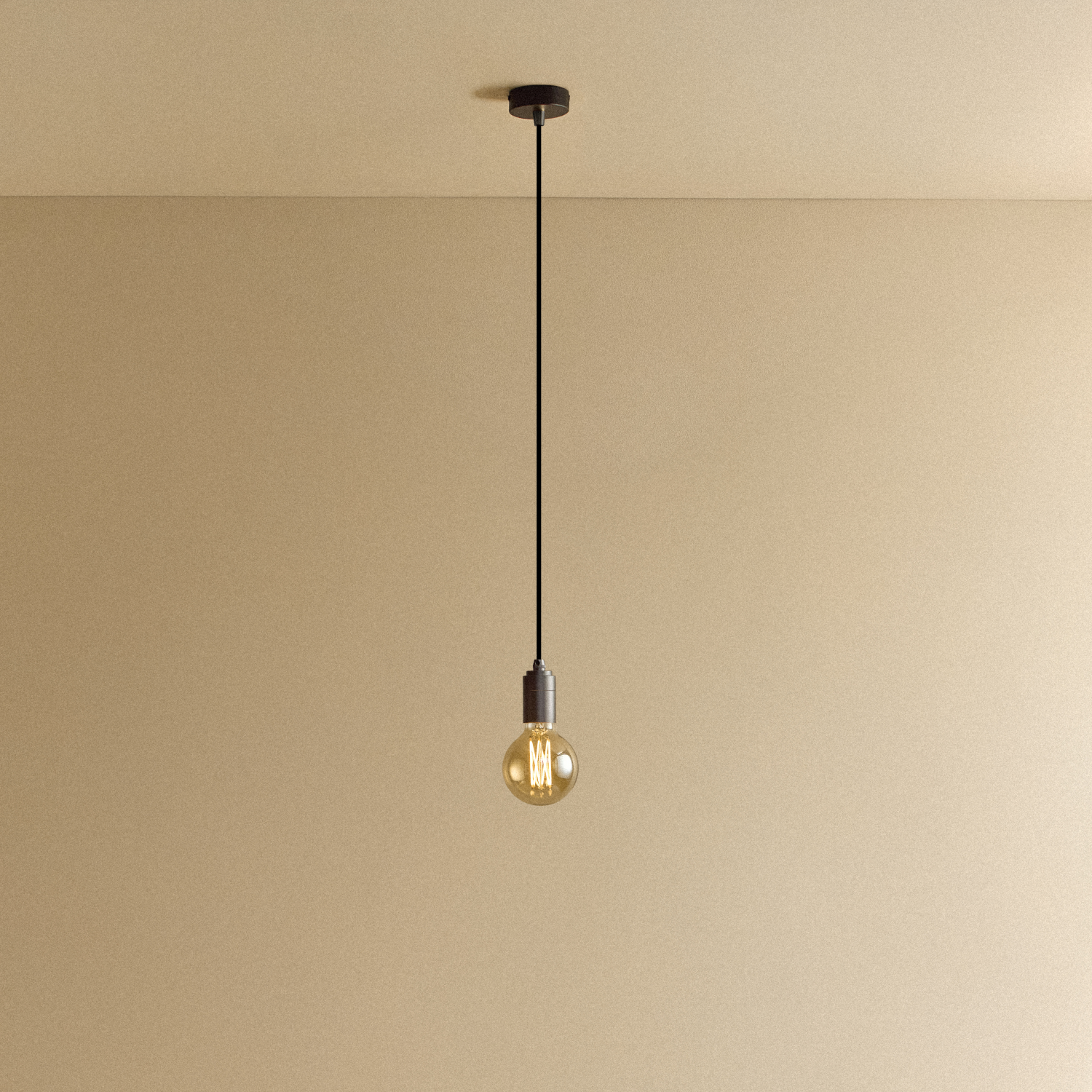 Elva Pendant Light Tinted in Graphite