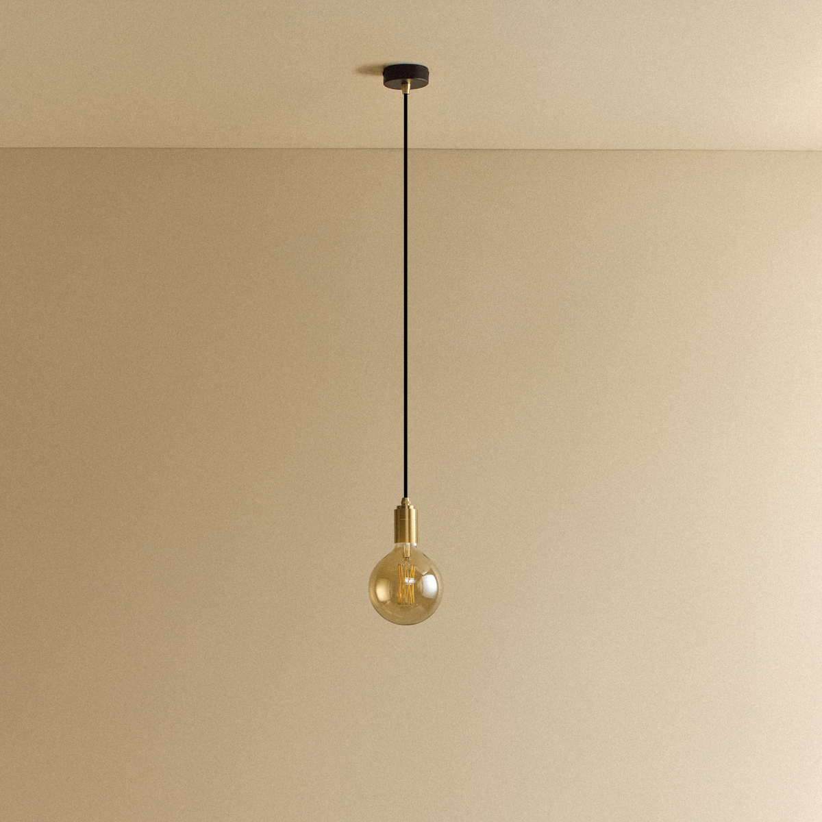 Gaia Pendant Light in Brass