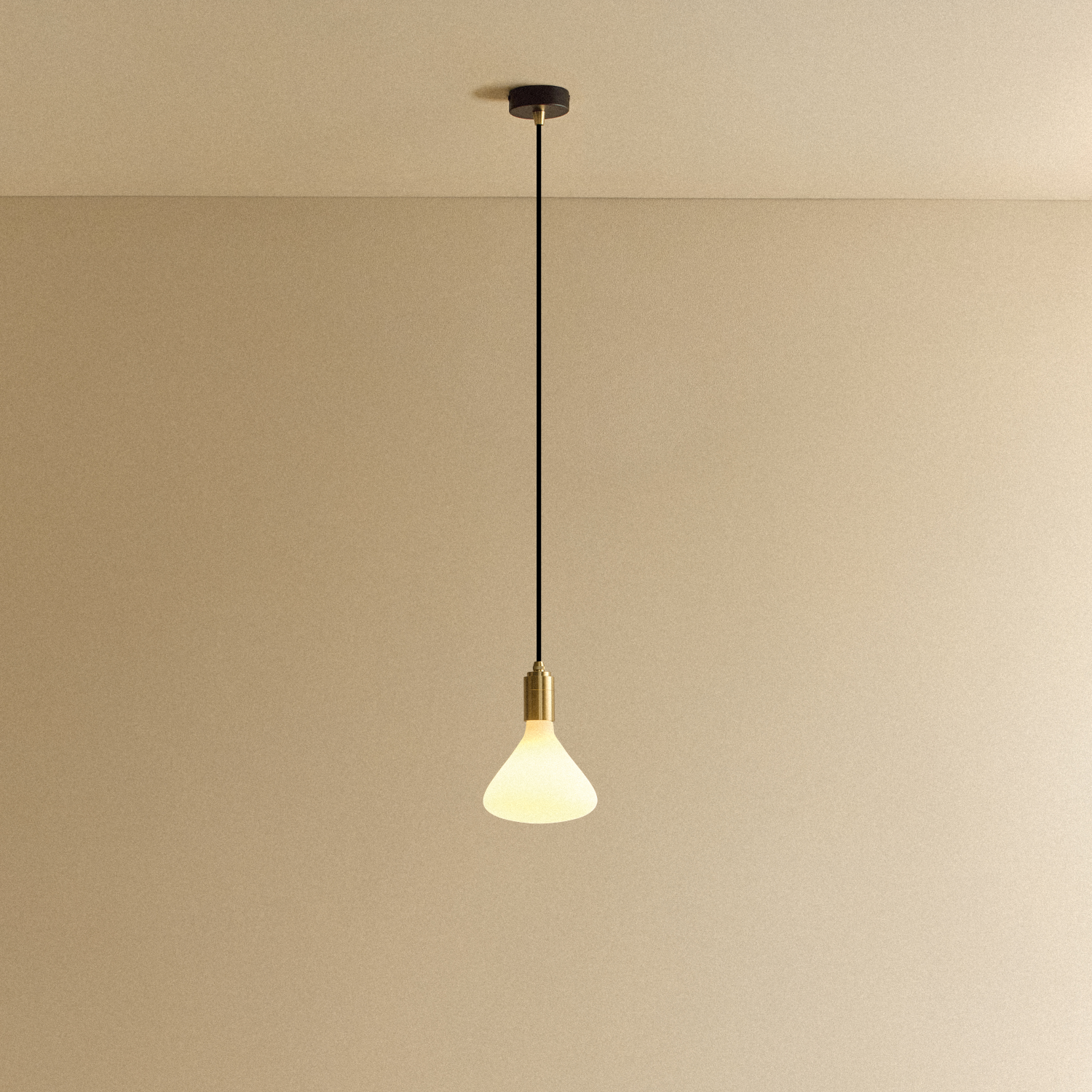 Noma Pendant Light in Brass