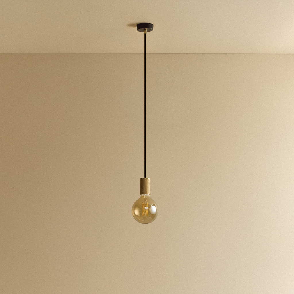 Gaia Pendant Light in Oak
