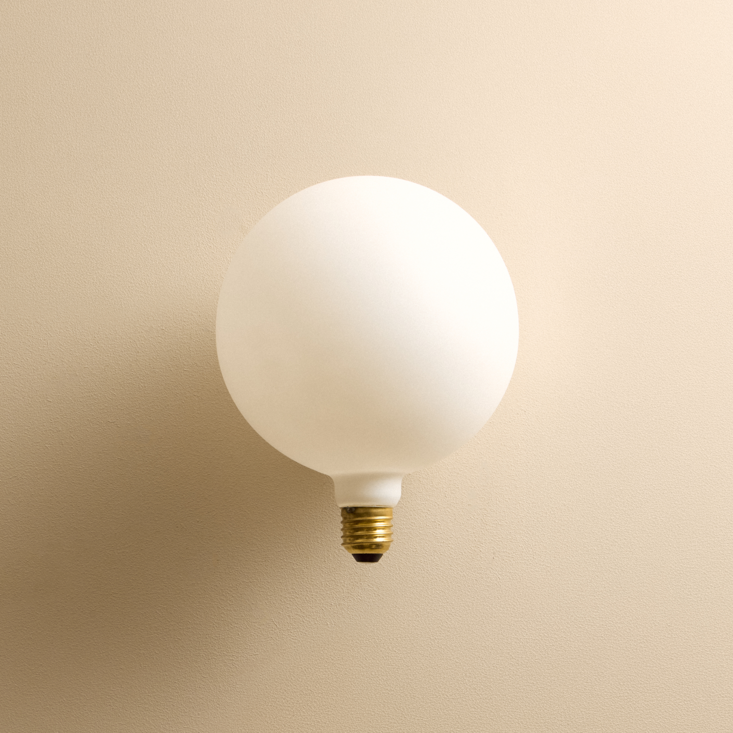 Bower Pendant Light Medium in Yellow + Sphere IV