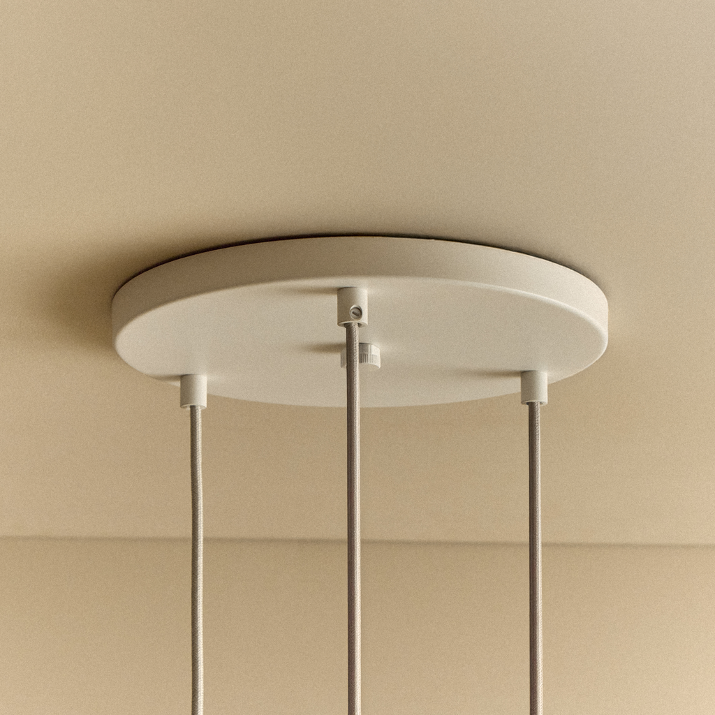 Alumina Triple Pendant