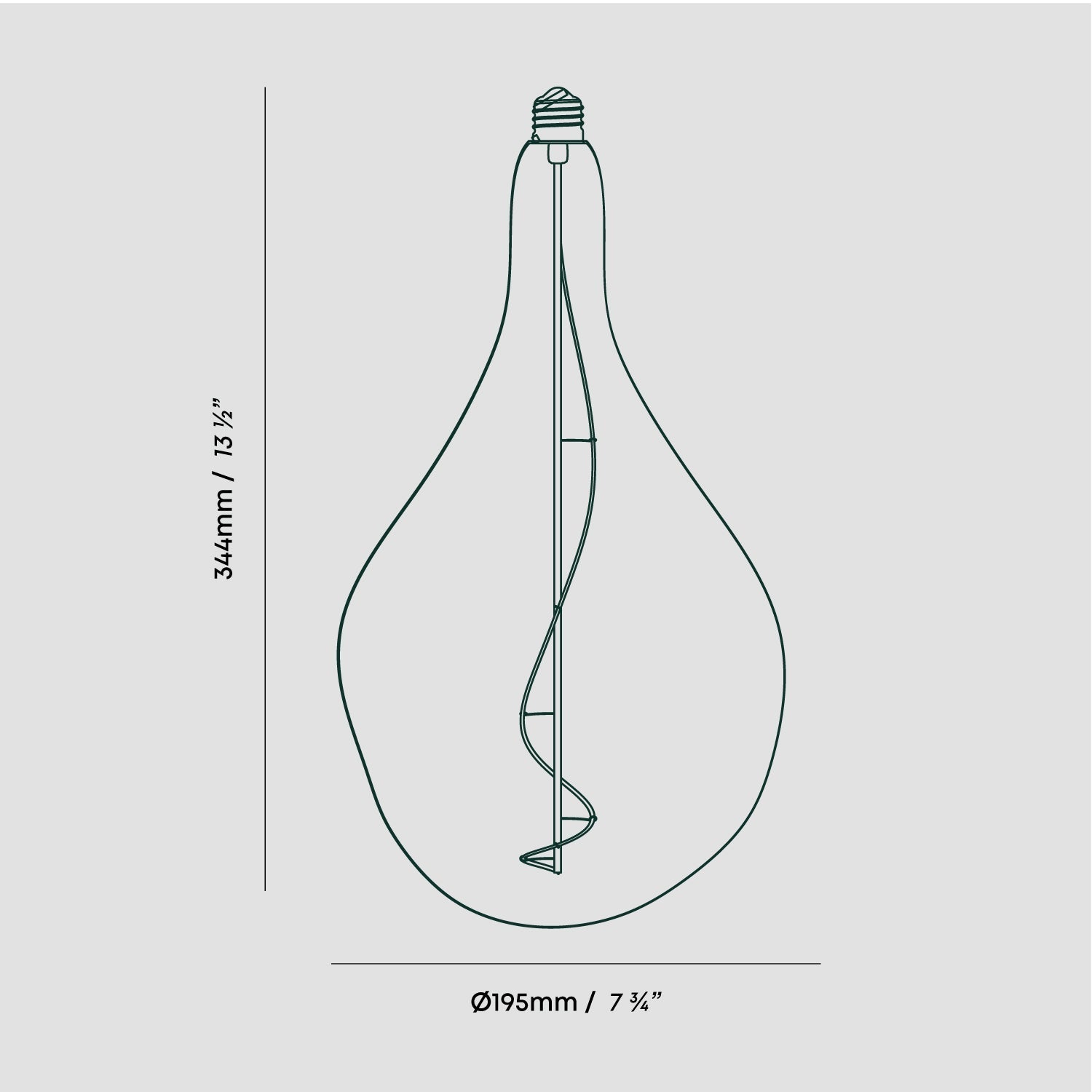 Voronoi III Plug-In Pendant in Graphite