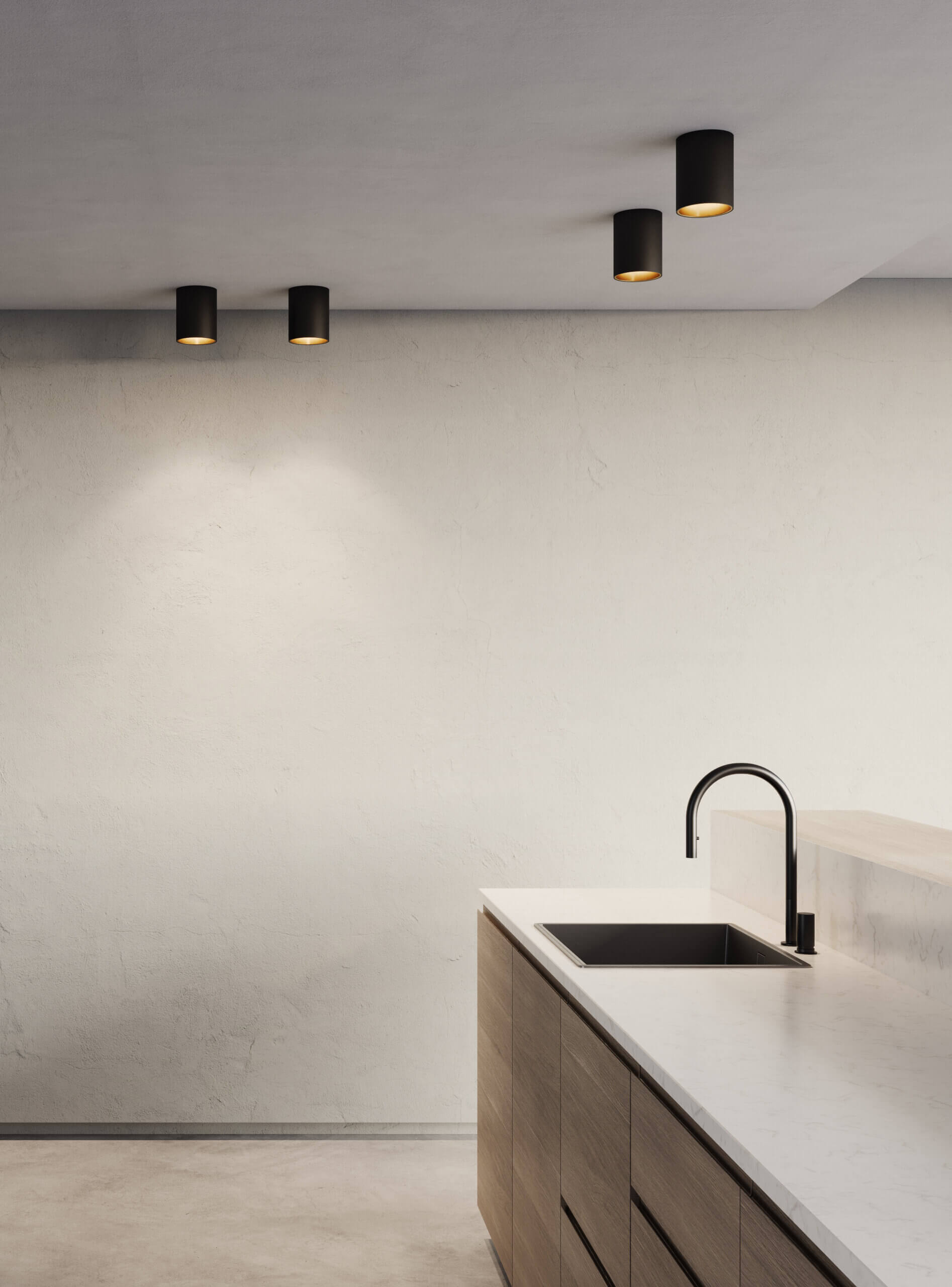5 Inch Cylinder Flush Mount lifestyle image