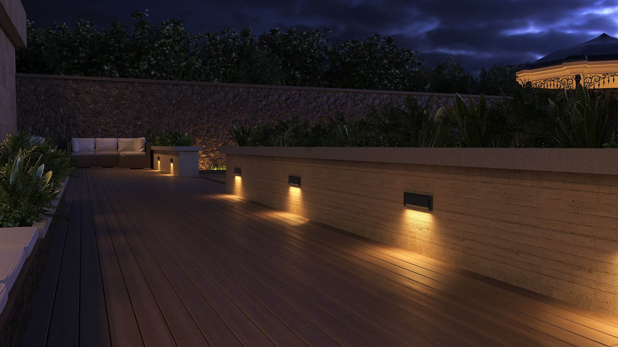 Smart Brick Wall Light lifestyle