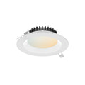 6 inch round smart regressed panel light, front view