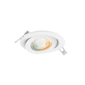 4 inch Flat Round Smart Gimbal Recessed light
