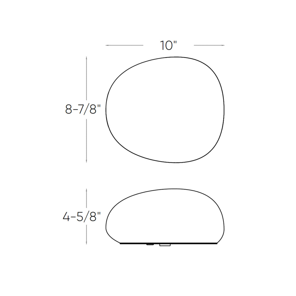 Smart Rock Light line drawing