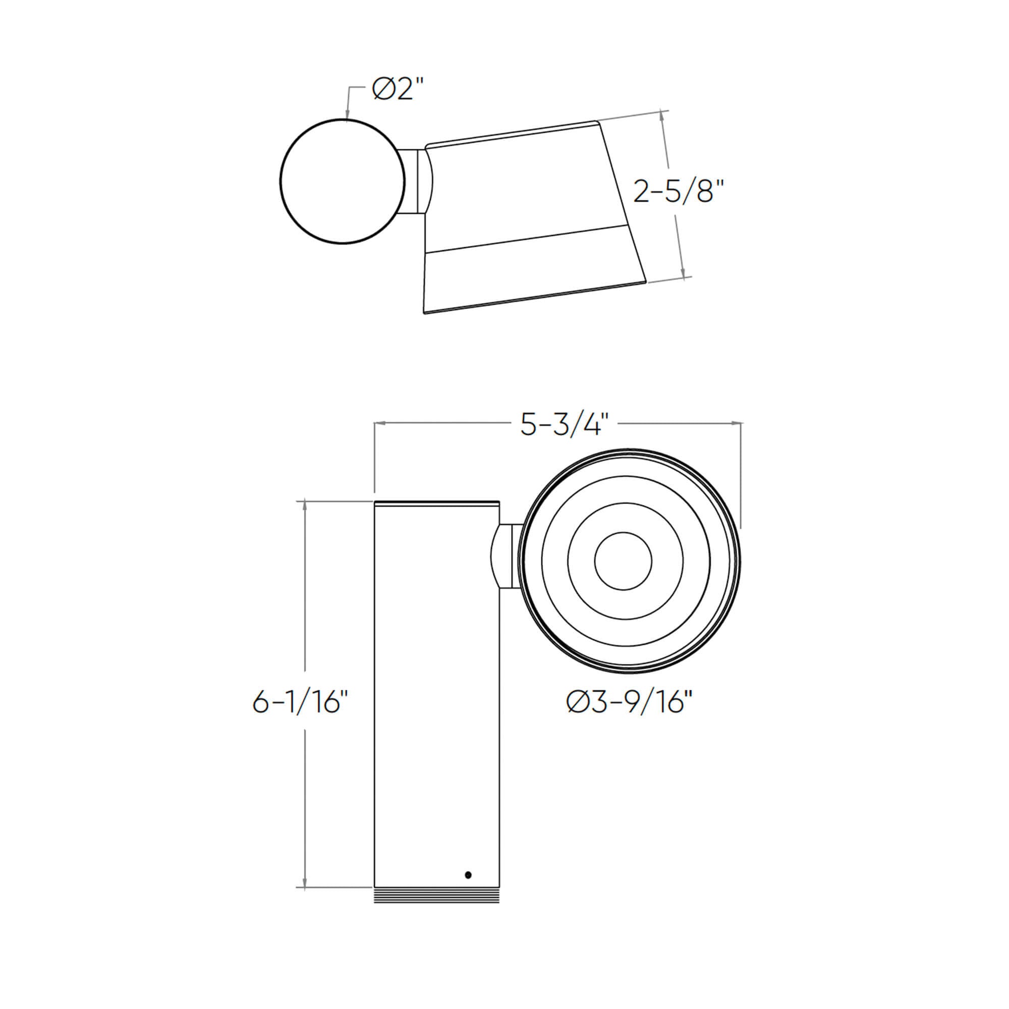 Smart Spot light line drawing