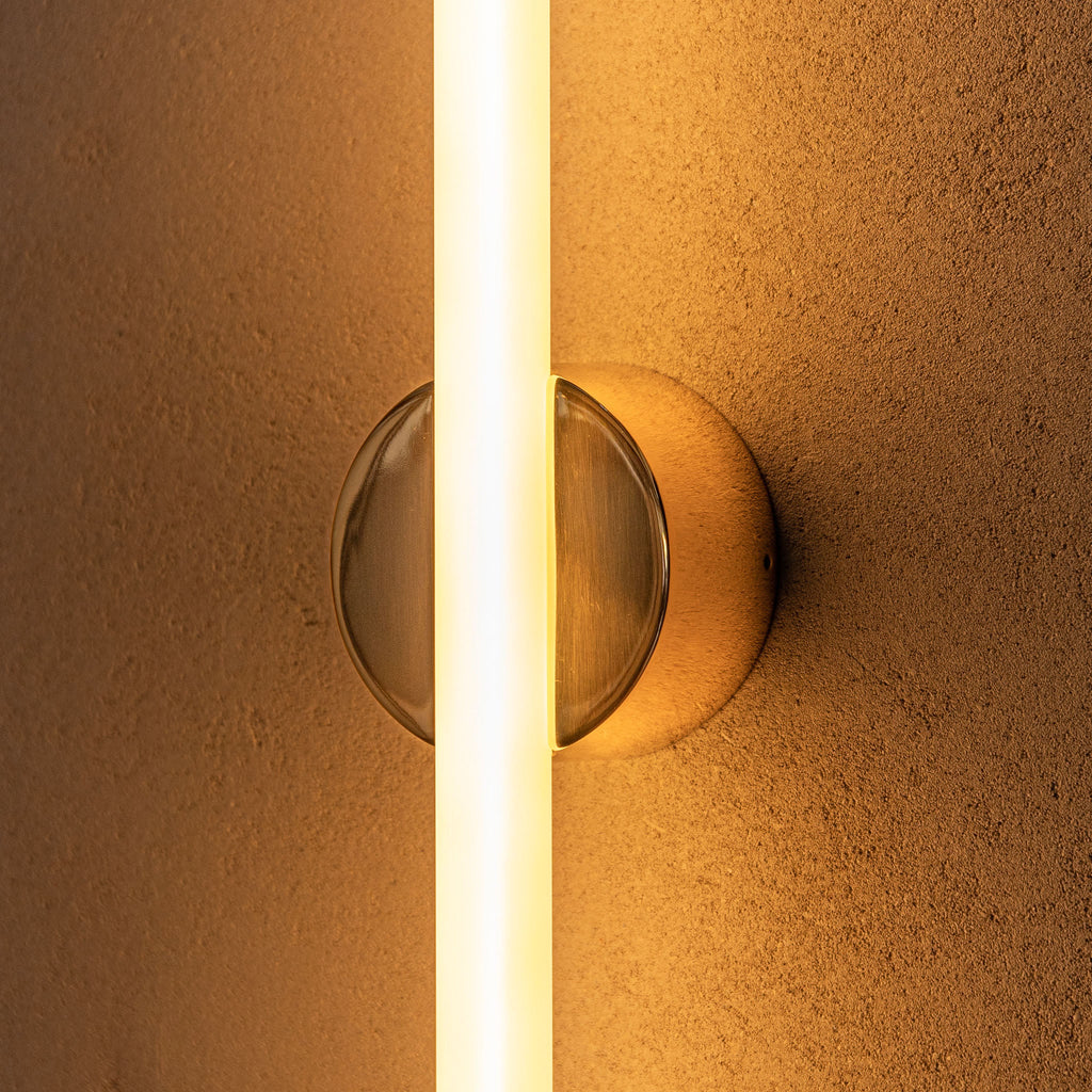 Kilter 1.0 Wall Light in Solid Brass - Set of 2