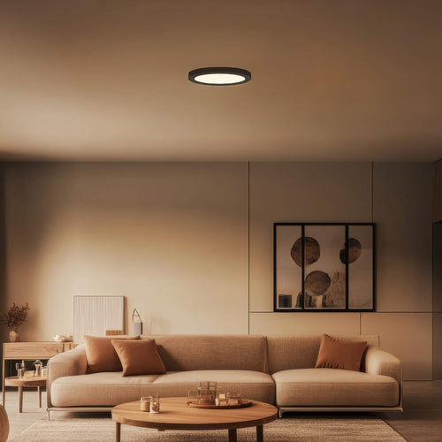 12 inch smart flush mount lifestyle