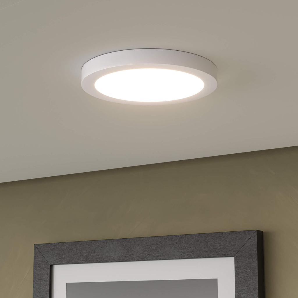 12 inch smart flush mount lifestyle