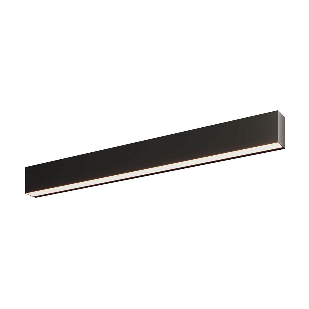 48 Inch Linear Wall Sconce in Black by DALS Lighting