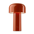 Bellhop Table portable lamp by Flos in Brick Red finish